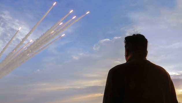 Drones and threats: The political situation in Korea is tense to bursting point. (Bild: STR / AFP / picturedesk.com)