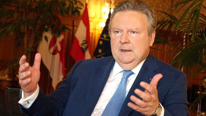 Mayor Michael Ludwig of the SPÖ.
