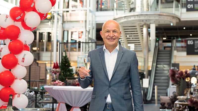 Managing Director Martin Lackner is delighted about the reopening. (Bild: Molnar Attila/Attila Molnar)