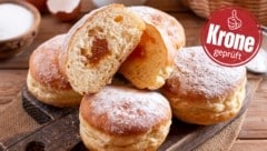 Gute Krapfen glänzen mit fluffigem Teig und schmackhafter Marmelade.