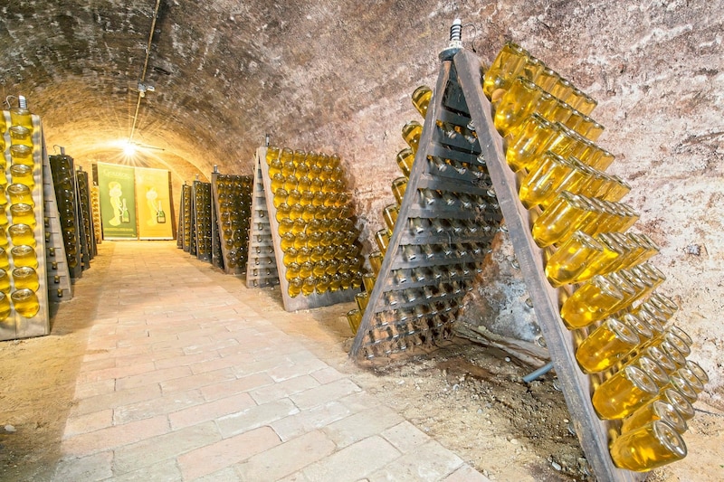 A paradise for sparkling wine lovers - next weekend in Poysdorf. (Bild: Zupanc)