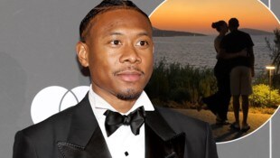 Total verliebt: David Alaba und Shalimar Heppner