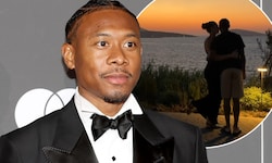 Total verliebt: David Alaba und Shalimar Heppner