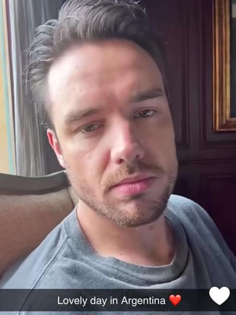 In one of his last messages on Snapchat, Liam Payne gushed about his stay in Argentina. (Bild: snapchat.com/liampayne)