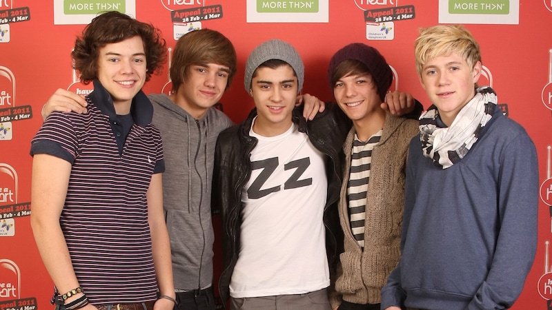 Harry Styles, Liam Payne, Zayn Malik, Louis Tomlinson, Niall Horan (Bild: picturedesk.com/Dominic Lipinski / PA)