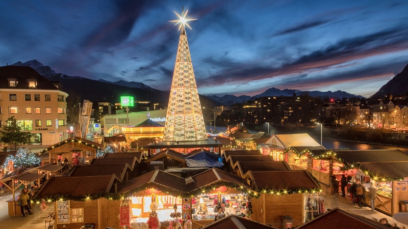 Christmas market on the market square (Bild: © Innsbruck Tourismus / Danijel Jovanovic)