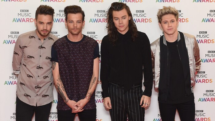 Liam Payne, Louis Tomlinson, Harry Styles und Niall Horan