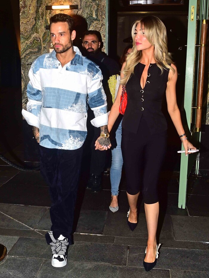 Liam Payne and Kate Cassidy in Manchester in August 2024