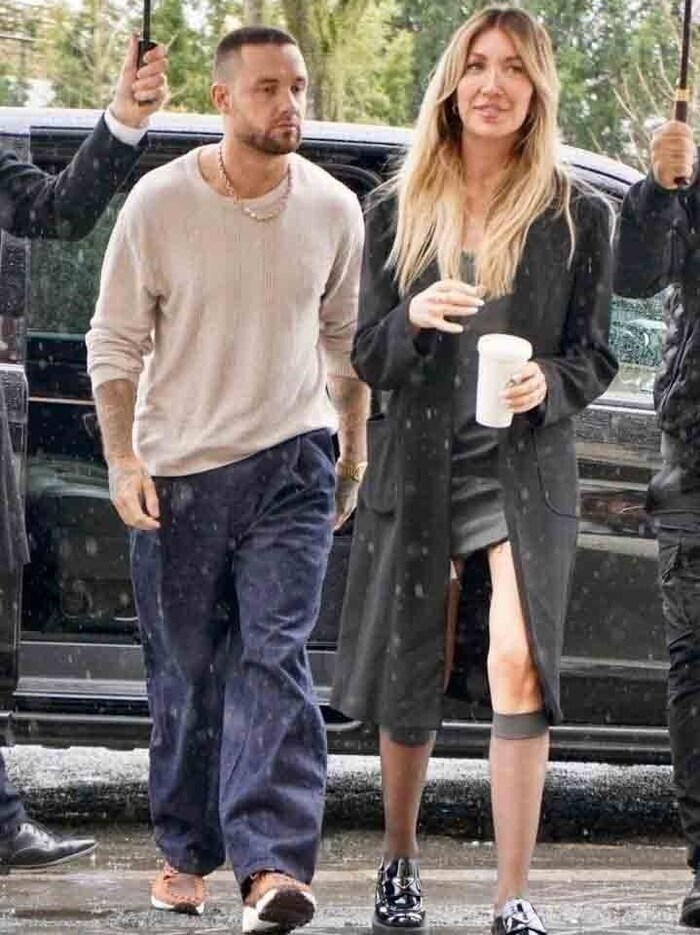Liam Payne and Kate Cassidy in Paris in March 2024