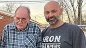 Papa Robert und Sohn Charles (r.)