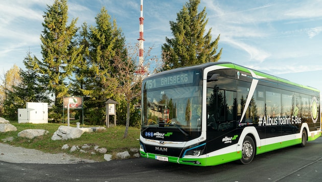 Erstmals fahren nur E-Busse auf den Gaisberg. (Bild: Stadt Salzburg/Alexander Killer)