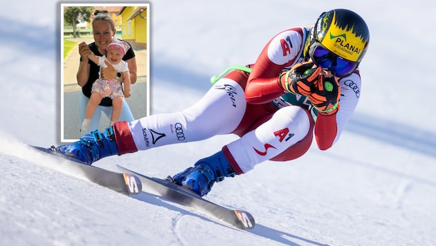 Tamara Tippler kehrt nach der Geburt ihrer Tochter in den Ski-Zirkus zurück. (Bild: GEPA/instagram.com/tamara_tippler)