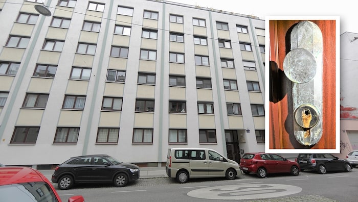Auch in der Keinergasse mussten kürzlich Türschlosser ausgewechselt werden.