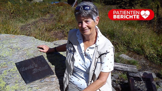 Osteoporosis patient Uschi enjoys hiking. (Bild: Krone KREATIV/Uschi M.)