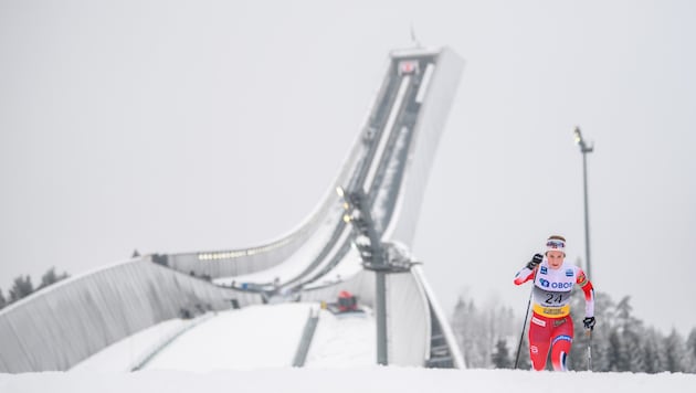 Sorgen um die Skisprung-Bewerbe und Sicherheitsprobleme an der Schießanlage: Die Sorgen um die sportliche Zukunft des Holmenkollen nehmen zu. (Bild: GEPA/GEPA pictures)