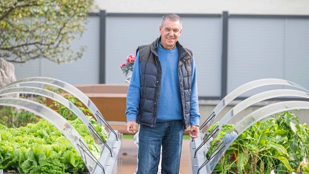 Walter Nickl hat sein Lächeln wiedergefunden. (Bild: Juergen Fuchs)