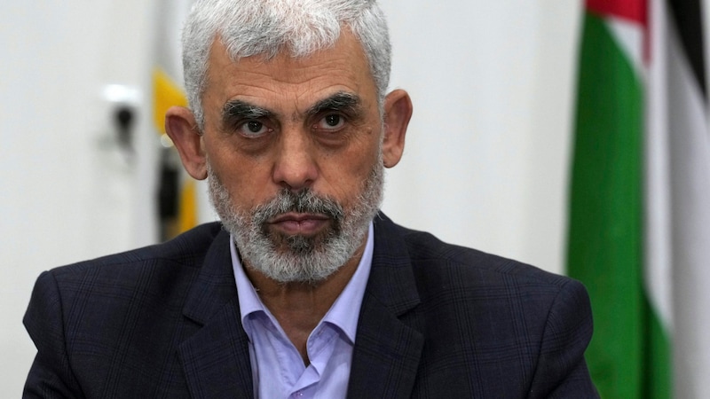 The slain Hamas leader Yahya Sinwar (shown here in an archive photo) is considered the mastermind of the massacre on October 7, 2023. (Bild: AP)