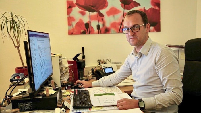 Ortschef und Vereinsobmann Andreas Gradwohl setzte sich bei der Rettung des Dorffestes bei ...