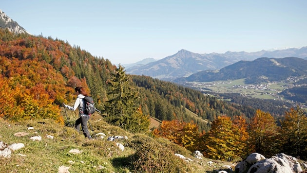 The expert gives tips on how to stay safe in the mountains. (Bild: Tirol Werbung_Rathmayr Michael)