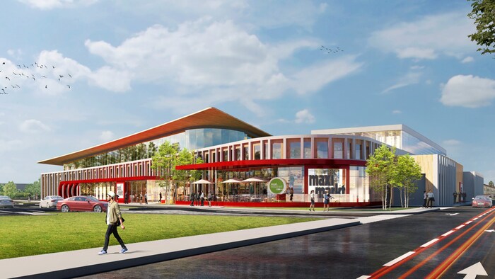 35 Millionen Euro lässt man sich die Modernisierung der Zentrale und des Marktes kosten.