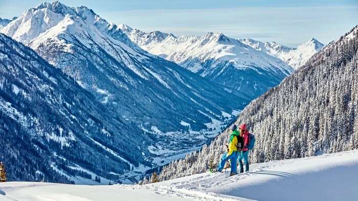 Schneeschuhwandern in Kappl...