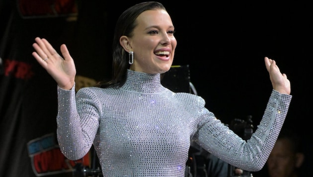 Millie Bobby Brown made a sparkling appearance at Comic Con. (Bild: picturedesk.com/NDZ / Action Press )