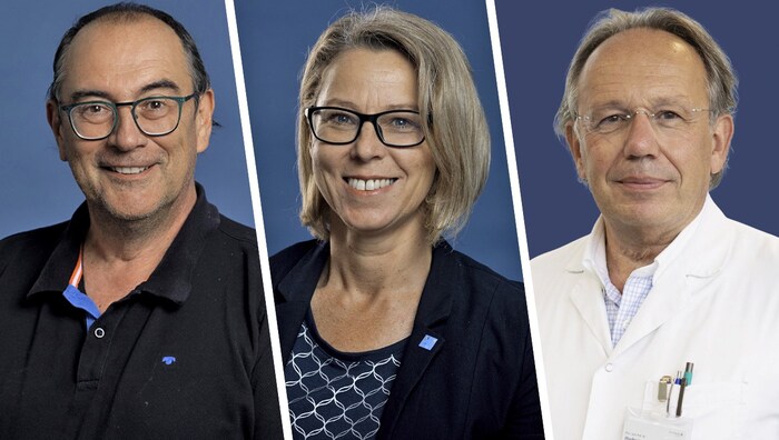 Befürworten den „Geheimplan“: Ernstberger, Steininger, Frank (von links).