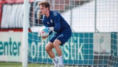 Keeper Dennis Verwüster ist im hart im Nehmen. (Bild: GEPA/GEPA pictures)