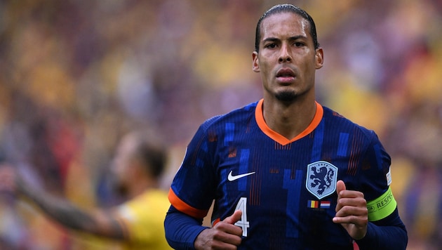 Der aktuelle Gebrauch von „Aura“ hat mit Fußballstar Virgil Van Dijk zu tun. (Bild: AFP/Kirill KUDRYAVTSEV )