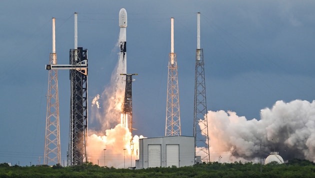 Here, in Cape Canaveral (USA), the HERA probe was launched into space. It is to target the double asteroid Didymos-Dimorphos. (Bild: REUTERS/Steve Nesius)