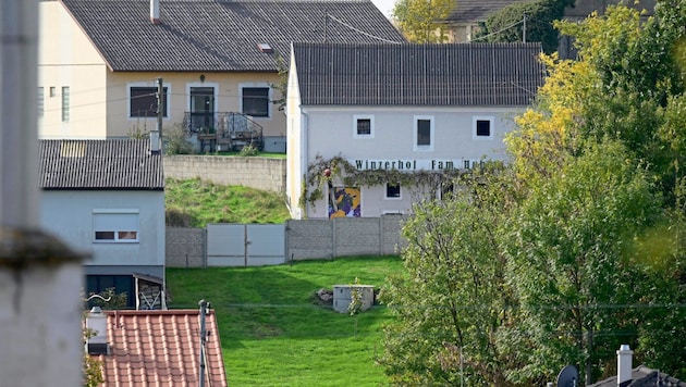 The perpetrator holed up in the cellar of the Huber winery. (Bild: Antal Imre/Imre Antal)