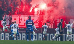 Die Sturm-Spieler jubelten vor dem GAK-Sektor.
