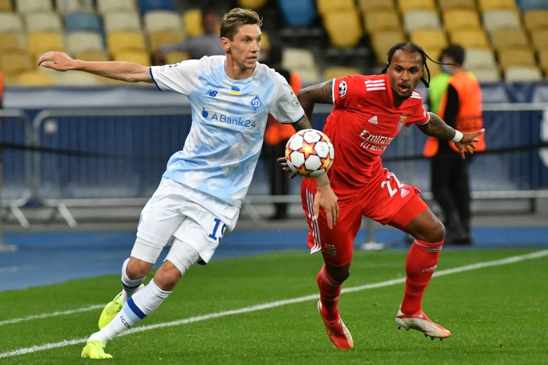 Valentino Lazaro als Spieler bei Benfica (Bild: AFP)