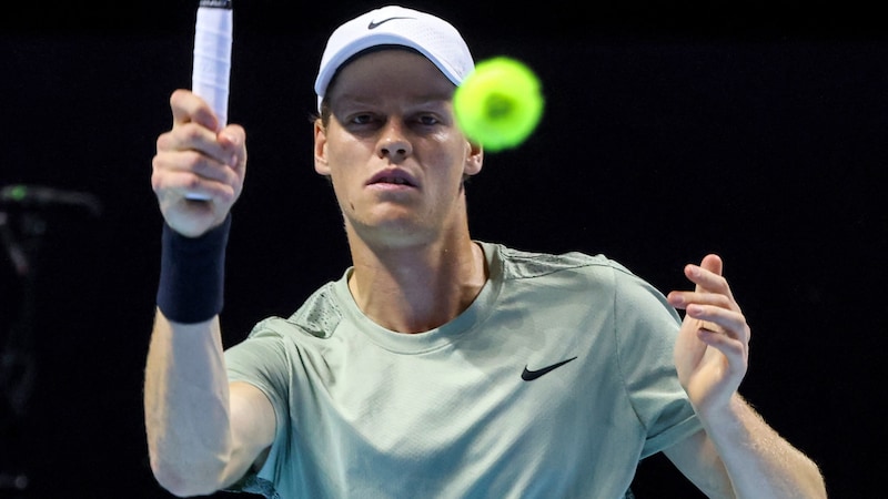 The tournament victory went to Jannik Sinner (Bild: APA/AFP)