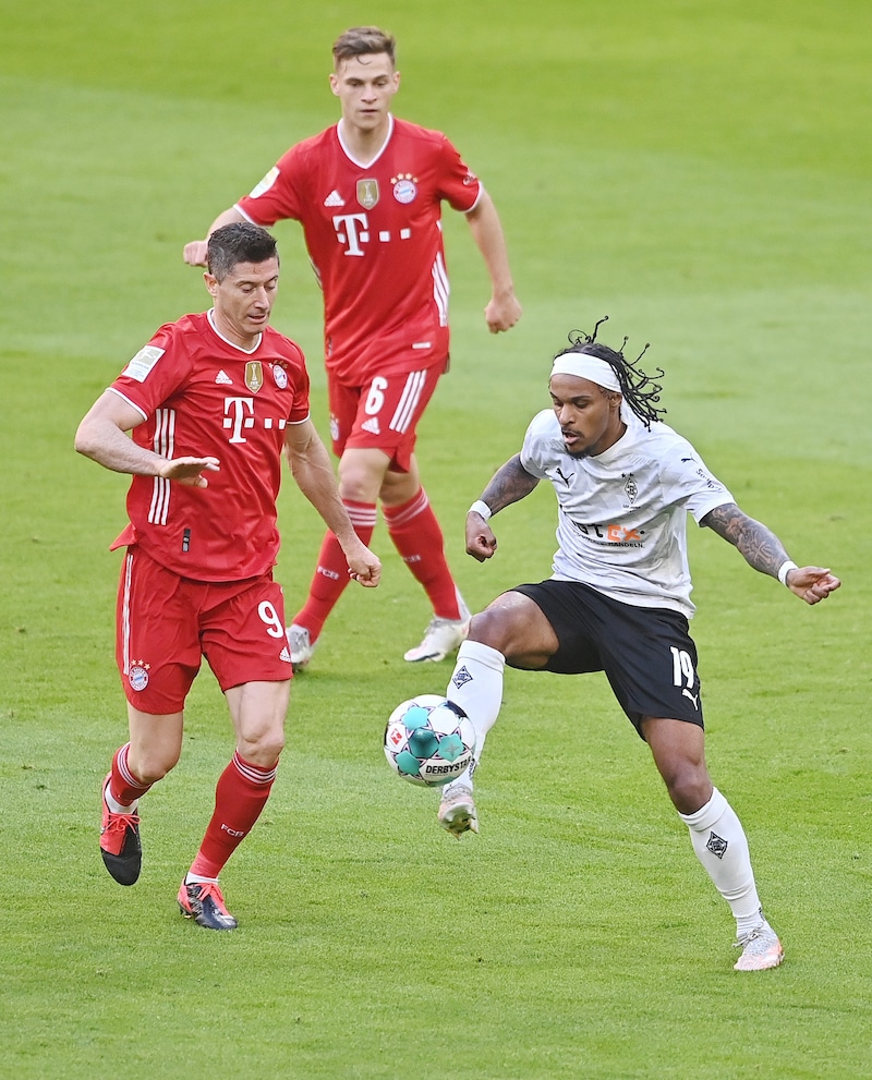 Valentino Lazaro als Spieler bei Borussia Mönchengladbach (Bild: GEPA)