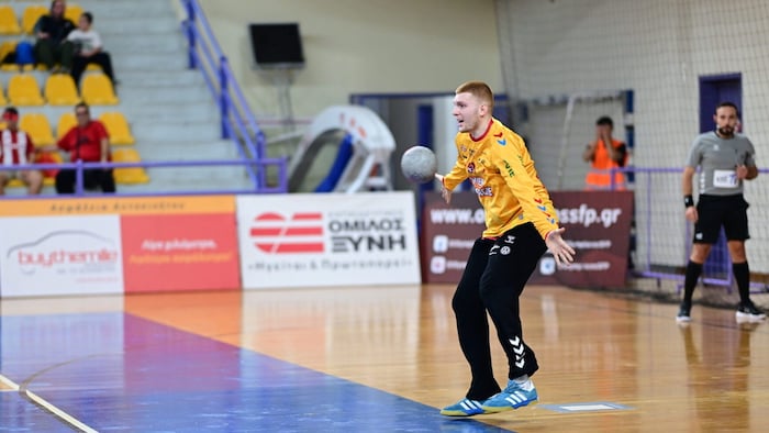 Fivers-Keeper Leon Bergmann parierte mehrmals überragend.