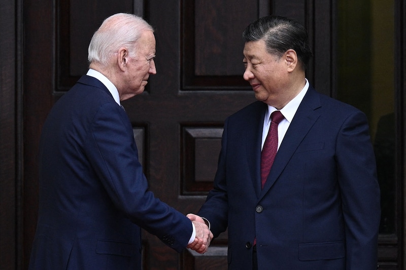 The relationship with Beijing is getting worse and worse. (Bild: AFP/Brendan SMIALOWSKI )