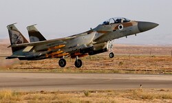 Ein F15-Kampfjet der israelischen Luftwaffe