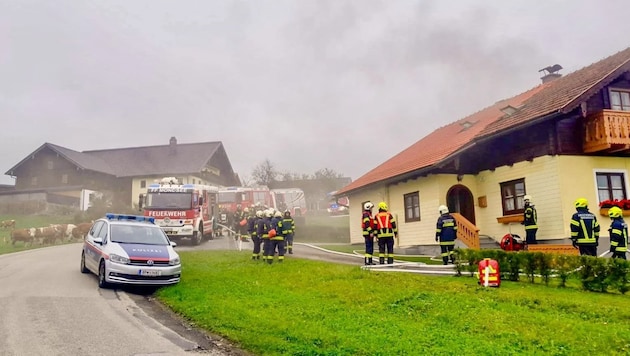 Lots of smoke, but little damage thanks to a kitchen appliance (Bild: K. Stoxreiter/J. Schwaighofer)