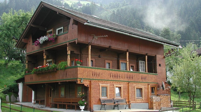This is what Engelbert Kolland's birthplace in Ramsau looks like.