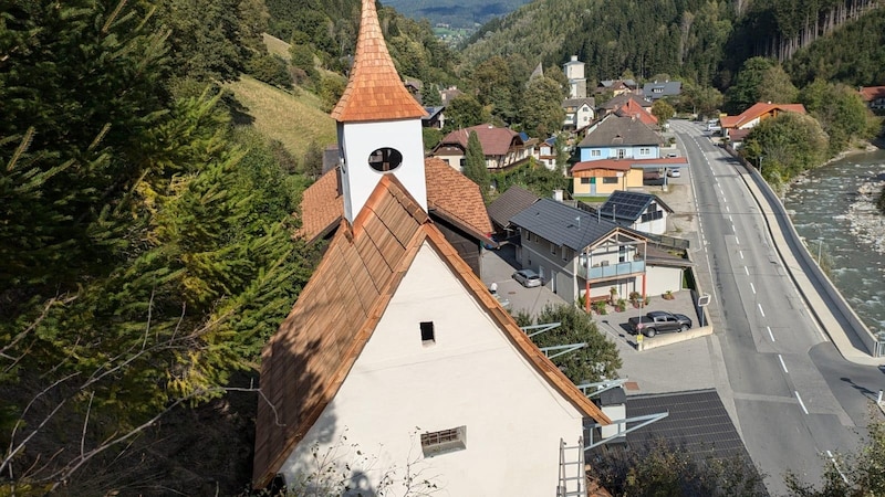 The church in Eisentratten is a listed building and is one of the few churches that is privately owned. (Bild: zvg)