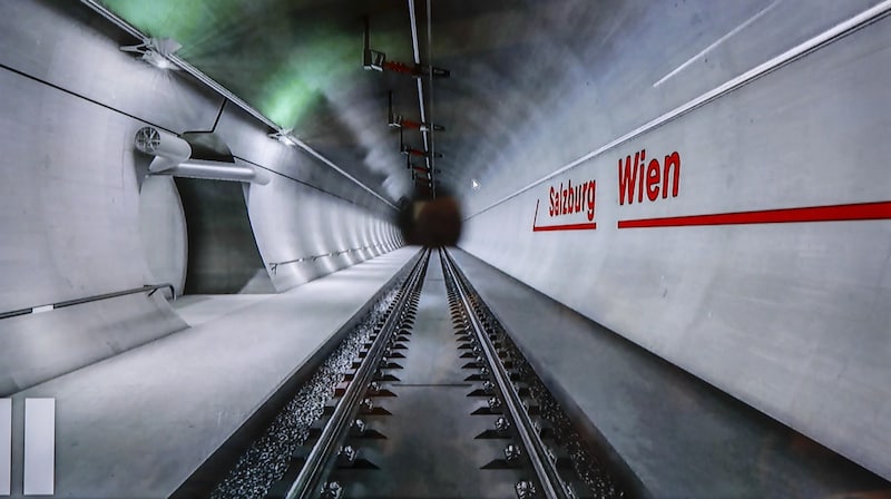 The tunnel is intended to relieve the existing route. (Bild: Markus Tschepp)