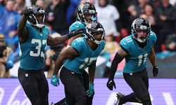 Die Jacksonville Jaguars haben das NFL-Game in London gegen die New England Patriots für sich ...
