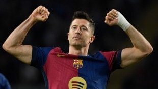 Traf doppelt: Robert Lewandowski