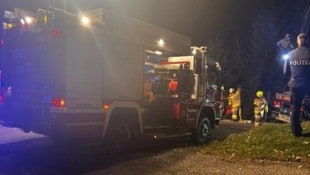 Die Feuerwehr Bad Gastein war mit 29 Mann im Einsatz. (Bild: FF Bad Gastein)