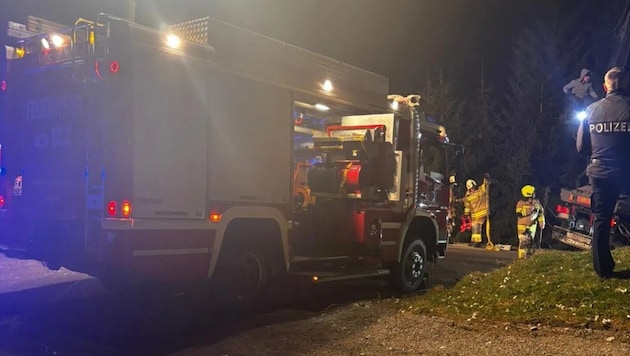 The Bad Gastein fire department was deployed with 29 men. (Bild: FF Bad Gastein)