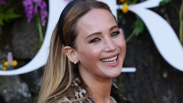 Jennifer Lawrence erwartet ihr zweites Kind. (Bild: picturedesk.com/Andrew Milligan / PA)