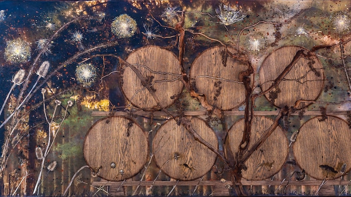 The 71-year-old's botanical sanding pattern is called "Old Vine".
