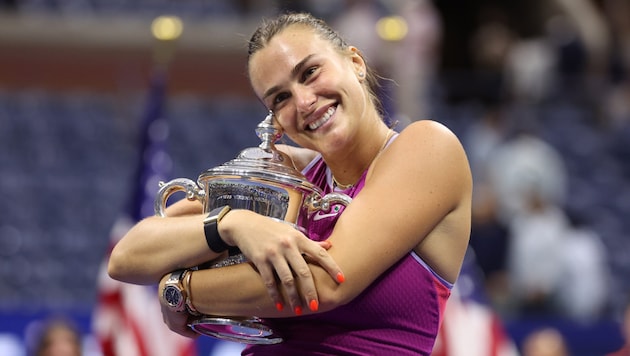 Aryna Sabalenka is enthroned at the top of the world rankings. (Bild: GEPA/GEPA pictures)