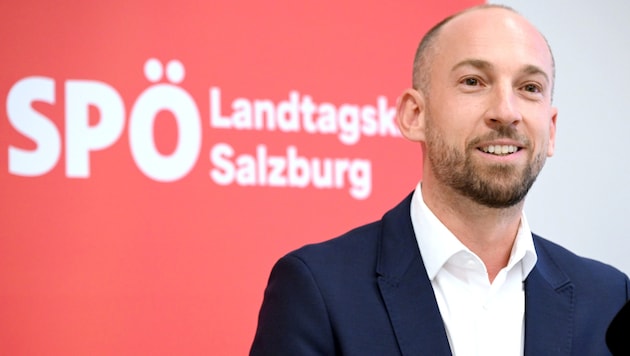 David Egger is stepping down as party leader in Salzburg at the end of the year. (Bild: APA/BARBARA GINDL)